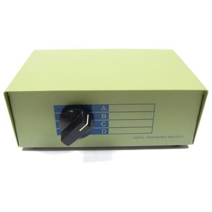 Conmutador manual de RJ45 de 4 puertos