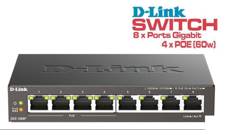 DGS-1008P - 01